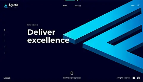 imagens ilustrativas dos sites da empresa